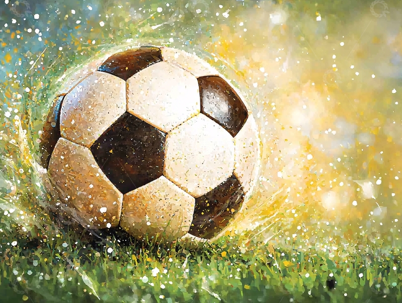 高清大图下载【趣麦麦图】足球运动场景