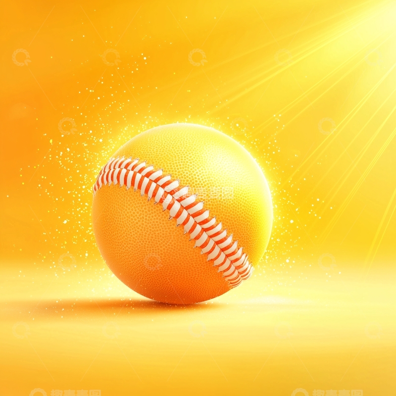 高清大图下载【趣麦麦图】-阳光下的棒球运动背景