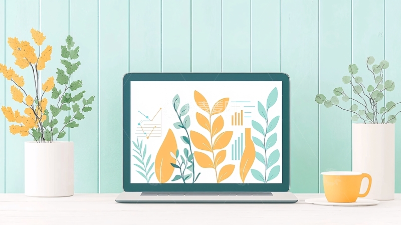 高清大图下载【趣麦麦图】简约清新电脑桌面