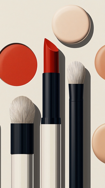 化妆品套装展示图