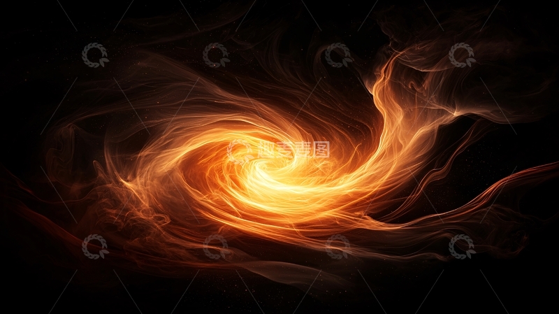 高清大图下载【趣麦麦图】宇宙漩涡星系艺术图