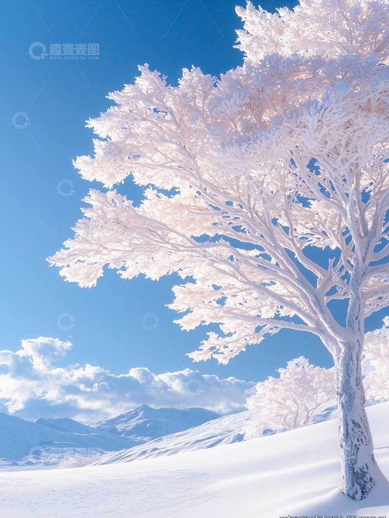 高清大图下载【趣麦麦图】雪树银花高清图片