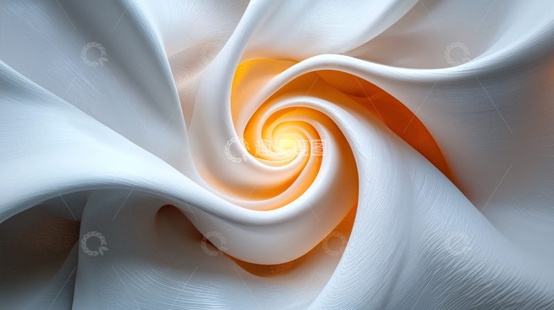 高清大图下载【趣麦麦图】螺旋渐变抽象艺术背景