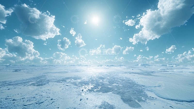高清大图下载【趣麦麦图】极地冰雪风光