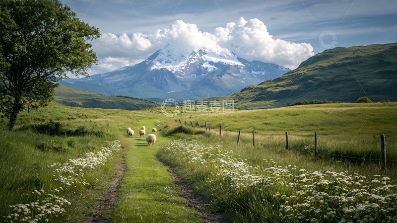 高清大图下载【趣麦麦图】美丽山景高清图片