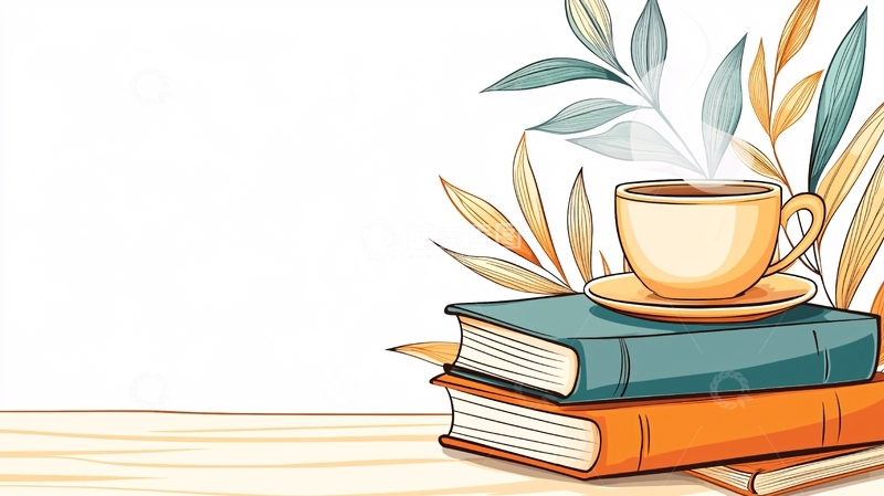 高清大图下载【趣麦麦图】秋日阅读时光