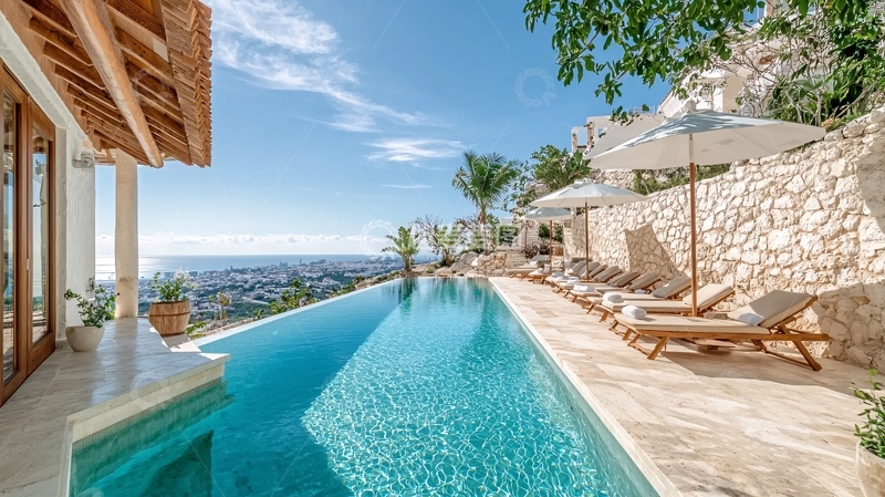 高清大图下载【趣麦麦图】海景泳池别墅