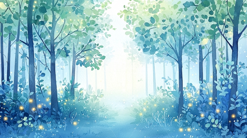 高清大图下载【趣麦麦图】梦幻森林高清图片