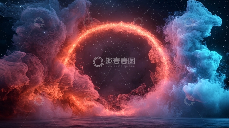 高清大图下载【趣麦麦图】宇宙能量漩涡