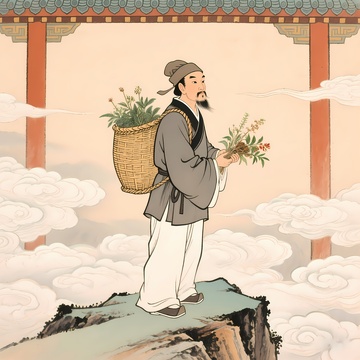 中医采药李时珍