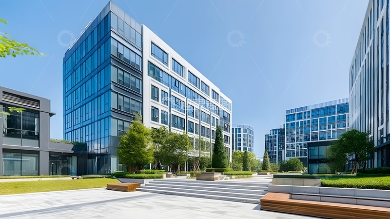 高清大图下载【趣麦麦图】城市建筑商务场景1