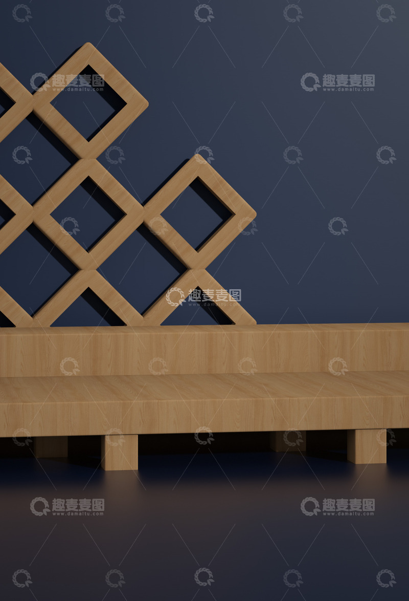 电商立体创意背景图63