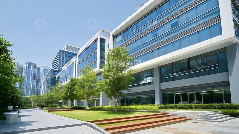 高清大图下载【趣麦麦图】城市建筑商务场景