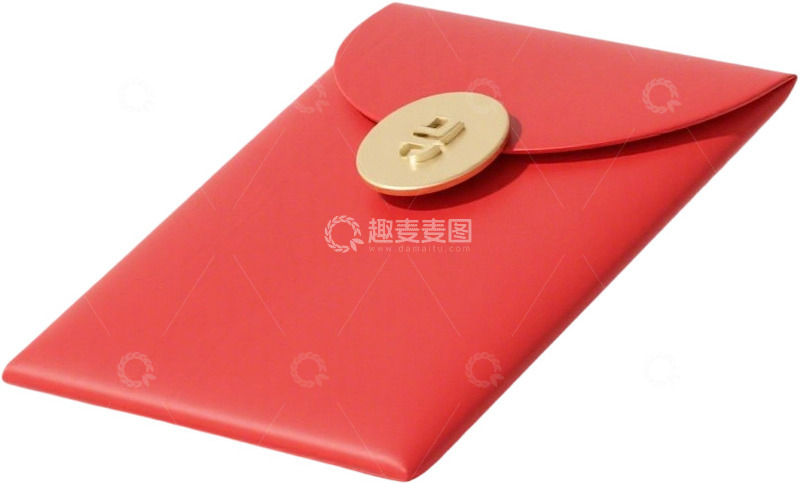 高清大图下载【趣麦麦图】立体红包促销