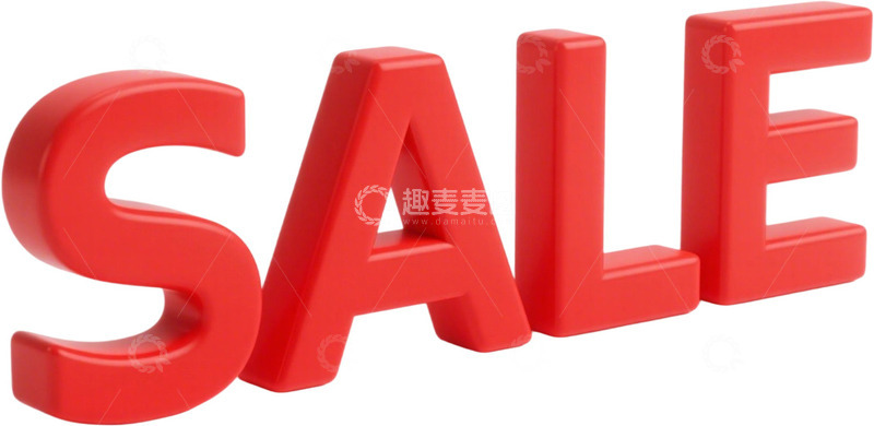 高清大图下载【趣麦麦图】-促销英文SALE