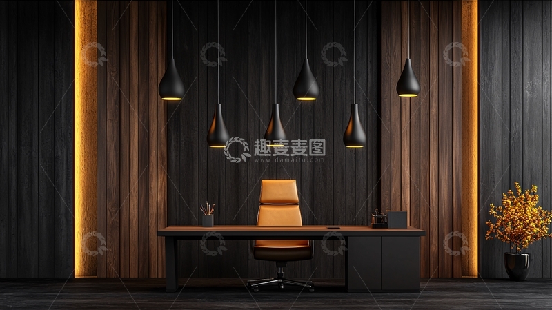 高清大图下载【趣麦麦图】豪华办公室高清图片