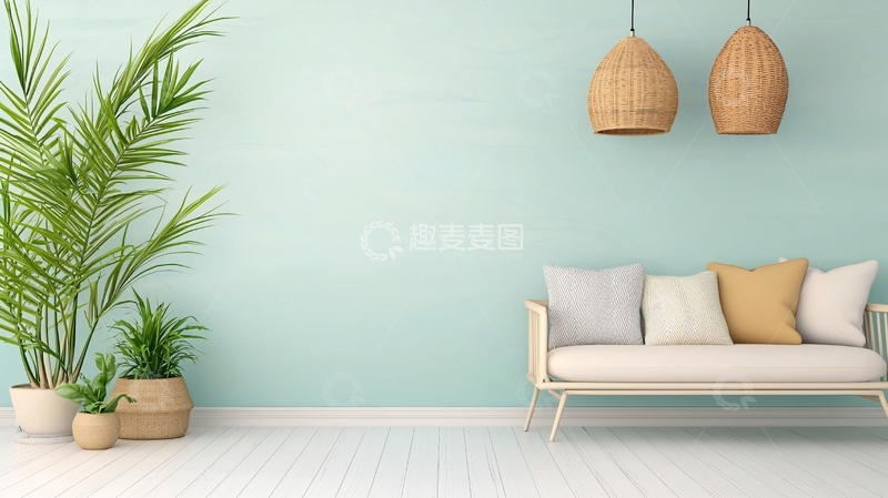 高清大图下载【趣麦麦图】简约风格的客厅