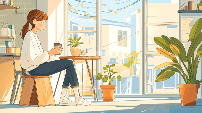 高清大图下载【趣麦麦图】阳光下女孩高清图片