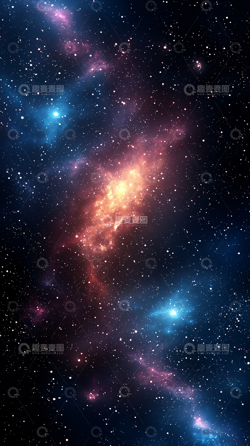 高清大图下载【趣麦麦图】星云与恒星的壮丽景象