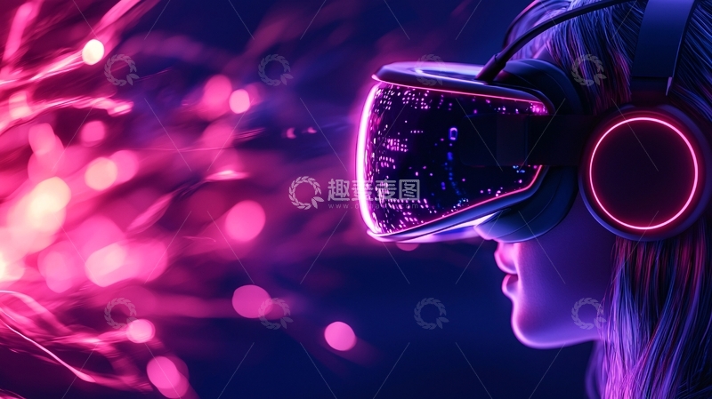 高清大图下载【趣麦麦图】虚拟现实头戴式显示器体验