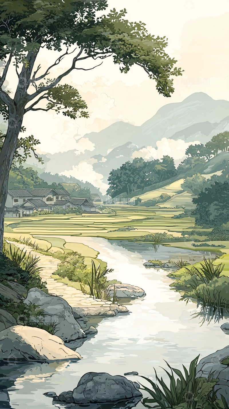 高清大图下载【趣麦麦图】田园风光高清图片