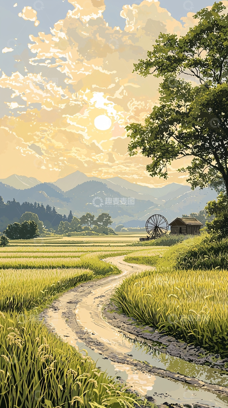 高清大图下载【趣麦麦图】田园风光高清图片