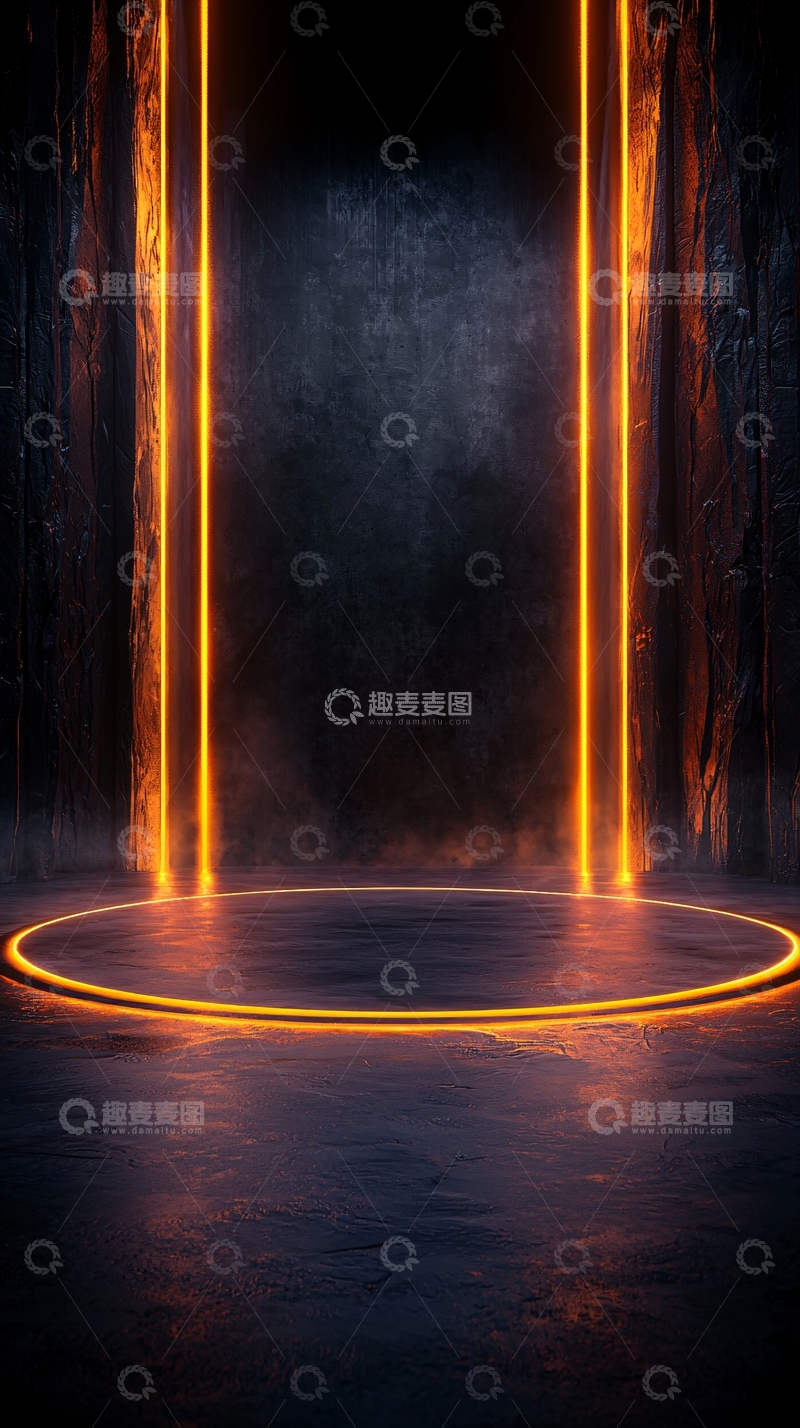 高清大图下载【趣麦麦图】神秘洞穴中的光束