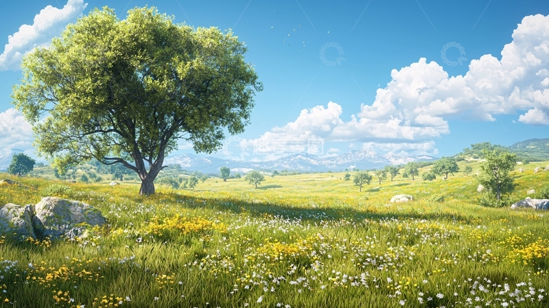 高清大图下载【趣麦麦图】夏日田园风光自然风景