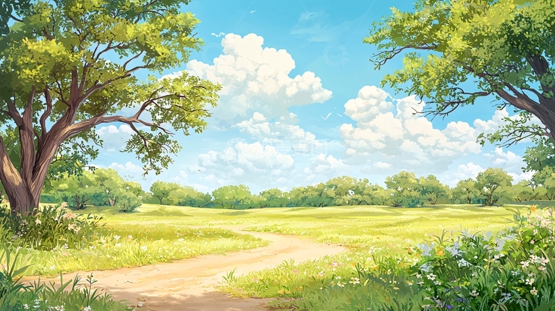 高清大图下载【趣麦麦图】夏日田园风光4