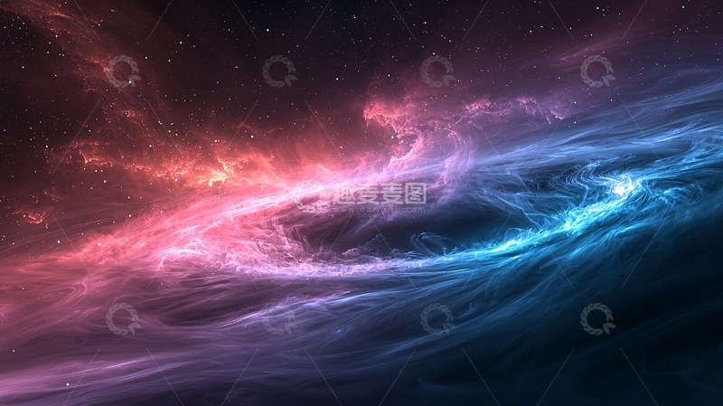 高清大图下载【趣麦麦图】宇宙星云动态壁纸