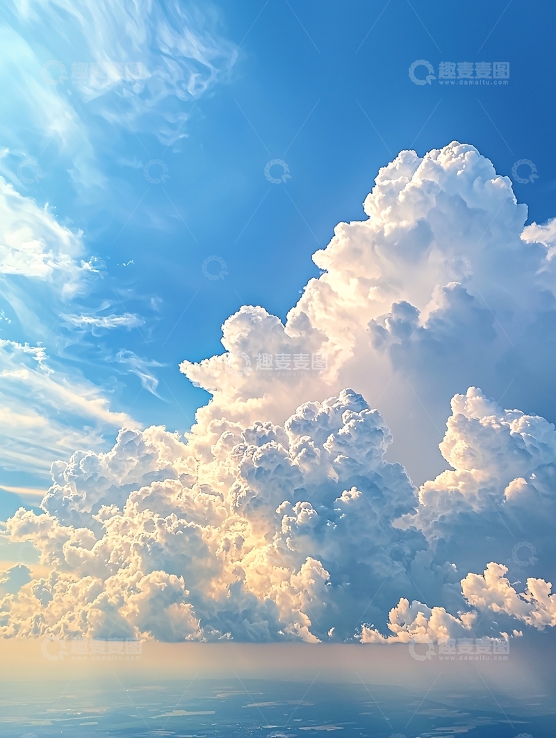 高清大图下载【趣麦麦图】蓝天白云自然风光4