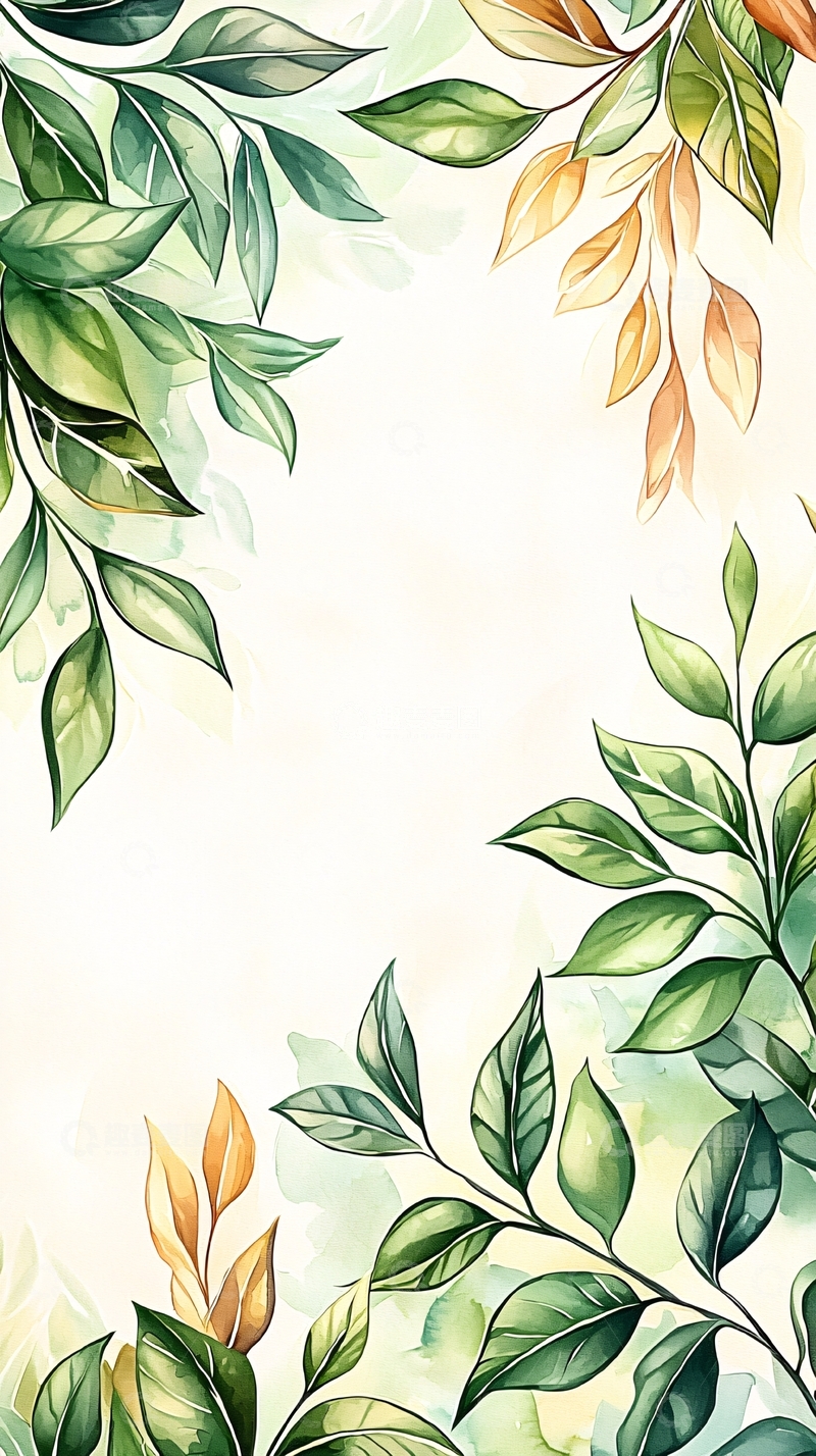 高清大图下载【趣麦麦图】清新自然植物背景图