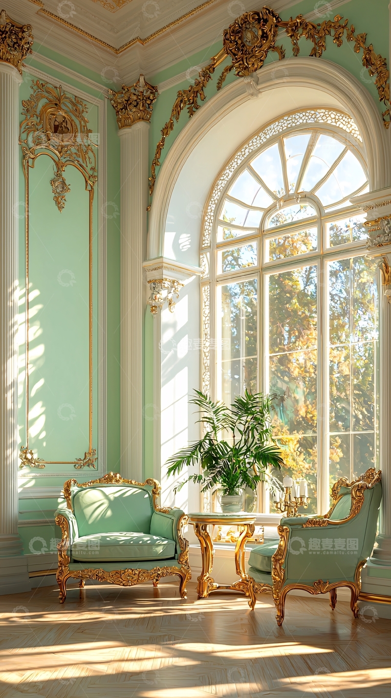 高清大图下载【趣麦麦图】古典室内装饰设计