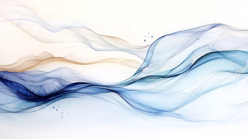 高清大图下载【趣麦麦图】流动的水波抽象艺术背景