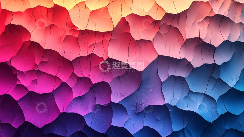 高清大图下载【趣麦麦图】抽象色彩渐变纹理背景