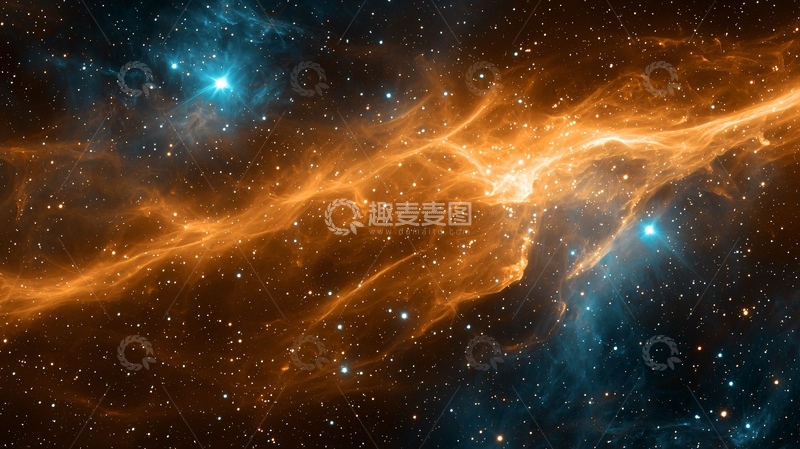 高清大图下载【趣麦麦图】星云与恒星的壮丽景象