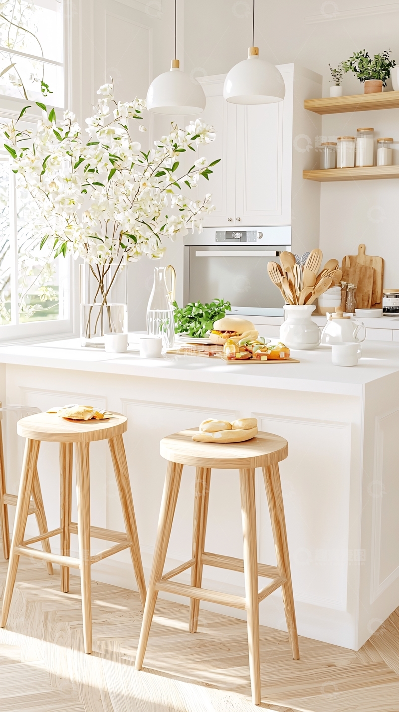 高清大图下载【趣麦麦图】简约现代厨房设计