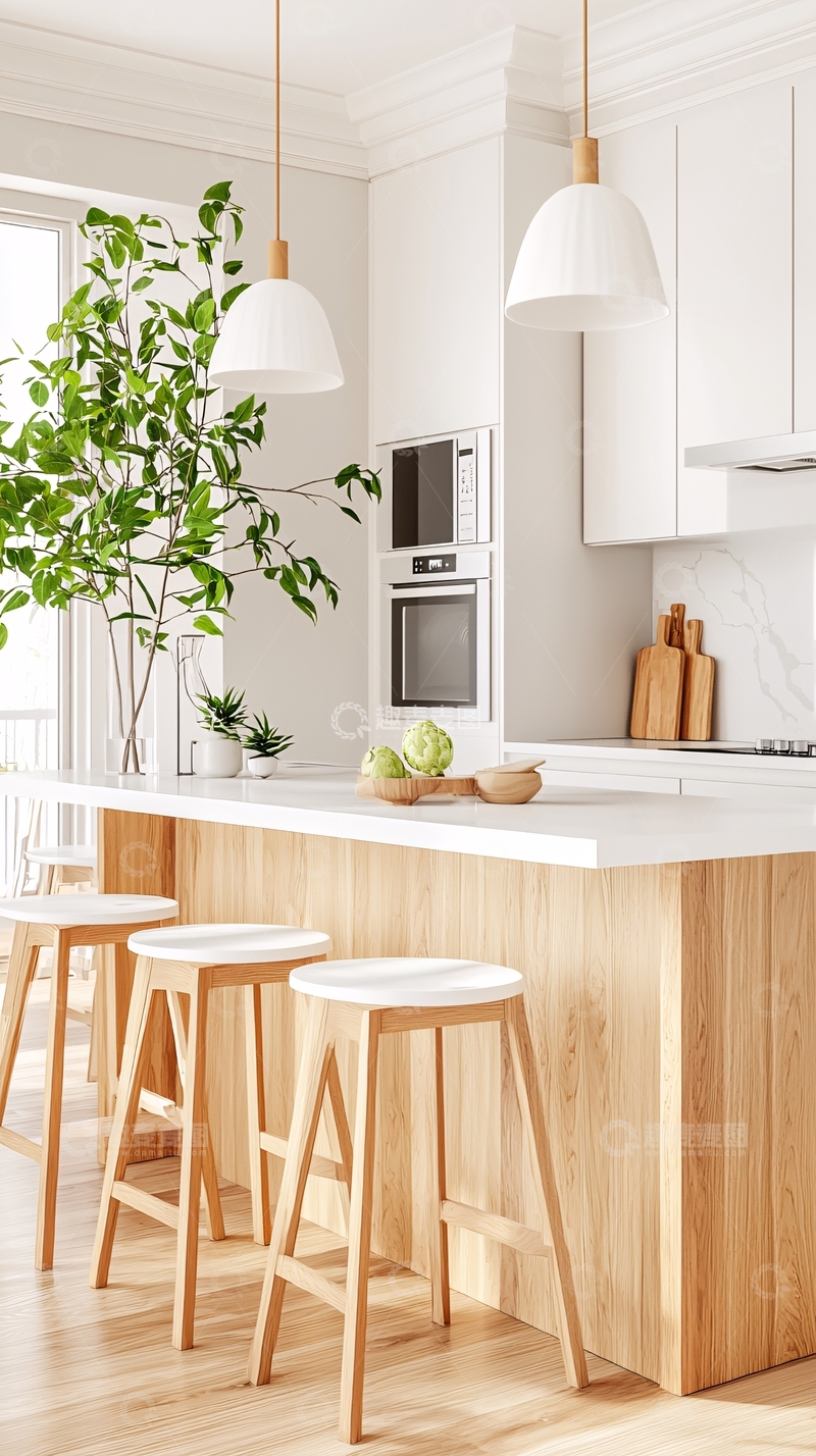 高清大图下载【趣麦麦图】现代简约厨房设计42