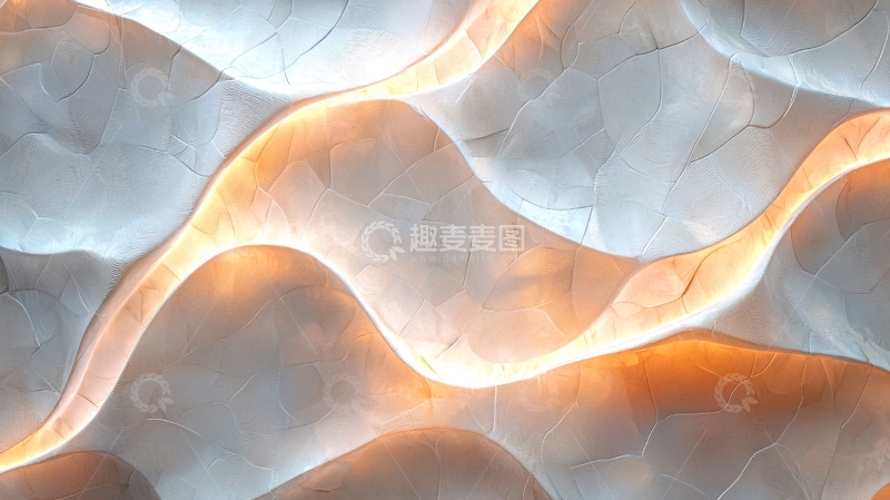 高清大图下载【趣麦麦图】抽象波纹纹理背景