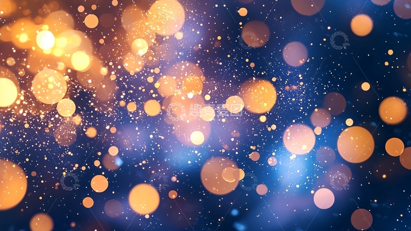 高清大图下载【趣麦麦图】梦幻光斑背景素材