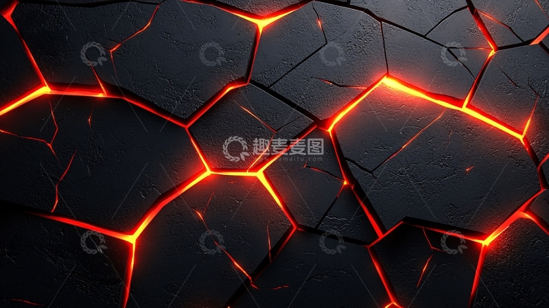 高清大图下载【趣麦麦图】裂开的地壳纹理背景