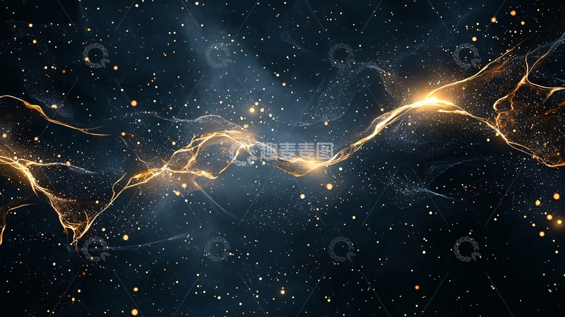 高清大图下载【趣麦麦图】宇宙星河光效背景图