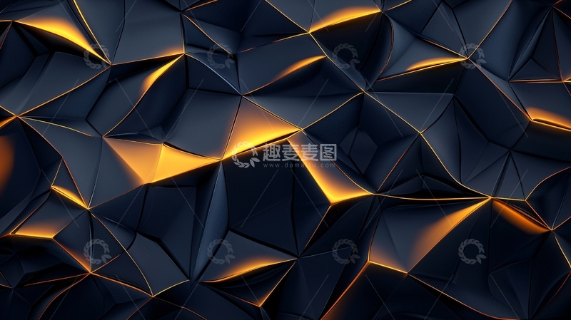 高清大图下载【趣麦麦图】几何光影抽象背景