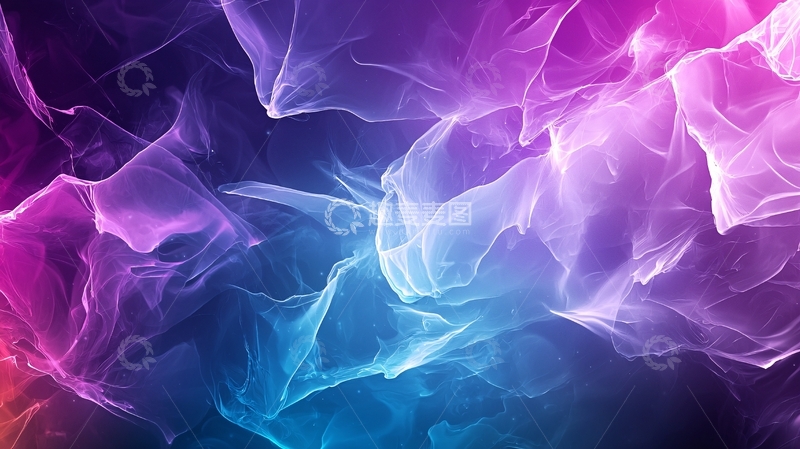 高清大图下载【趣麦麦图】梦幻色彩流动抽象背景
