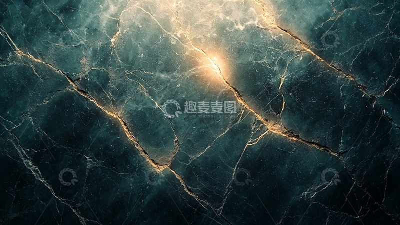 高清大图下载【趣麦麦图】深邃裂纹大理石纹理背景