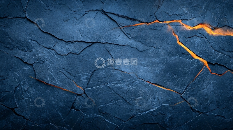 高清大图下载【趣麦麦图】裂开的岩石纹理背景