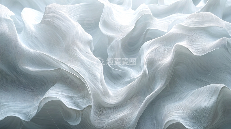 高清大图下载【趣麦麦图】抽象线条流动背景