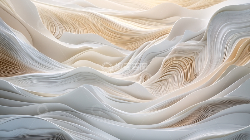 高清大图下载【趣麦麦图】抽象波浪纹理背景