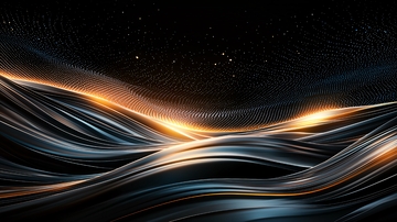 流光溢彩的动态线条背景