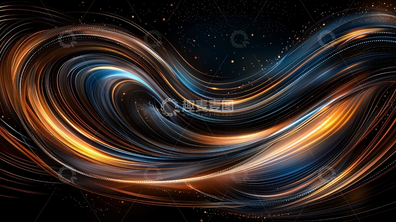 高清大图下载【趣麦麦图】光流漩涡动态背景